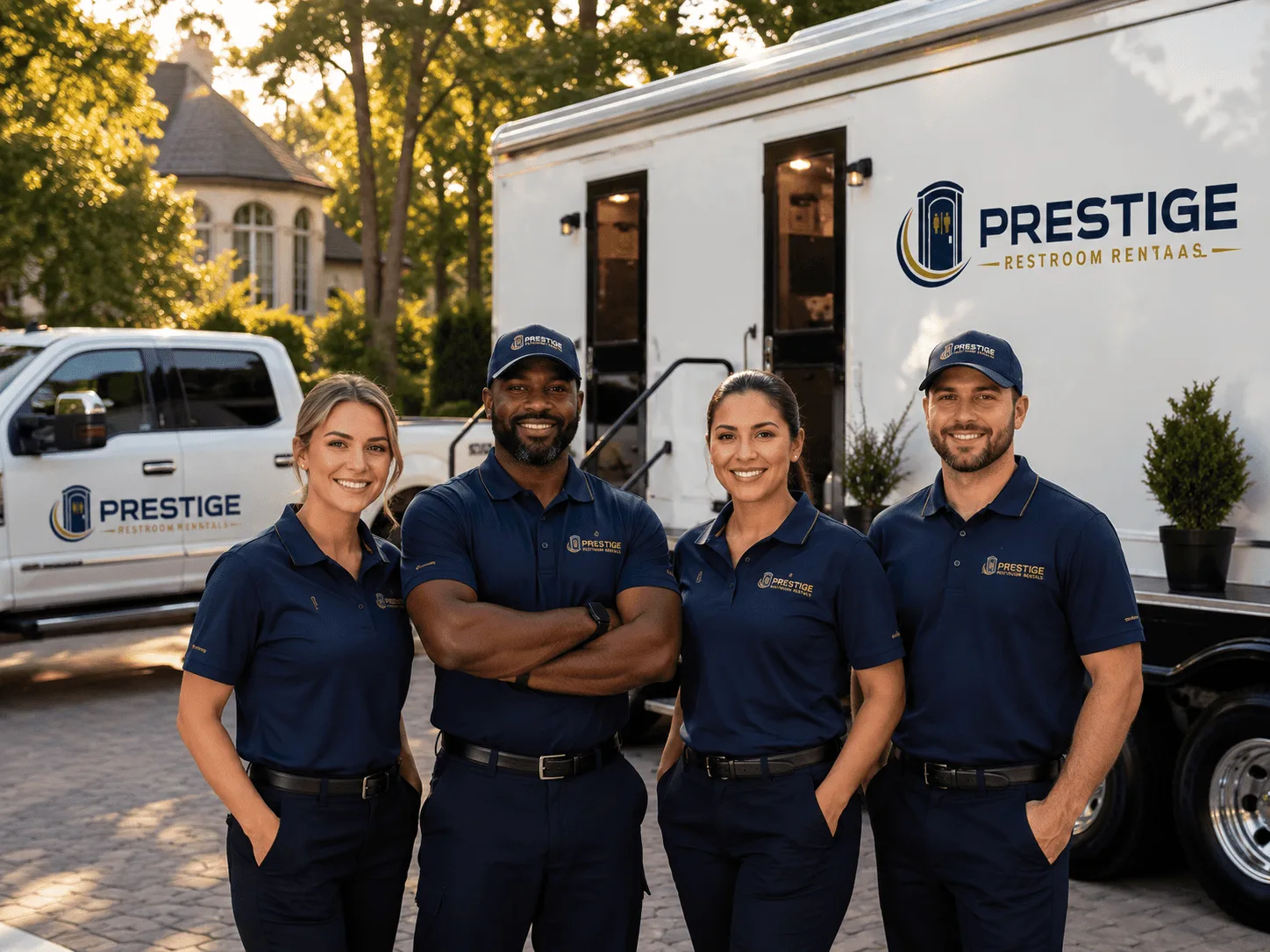 Trusted Luxury Portable Restrooms company in Campbell, OH